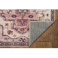 thumbnail image 6 of Linon Home Décor Washable Marcie Area Rug or Runner Collection, Ivory and Pink, 3' x 5', 6 of 8