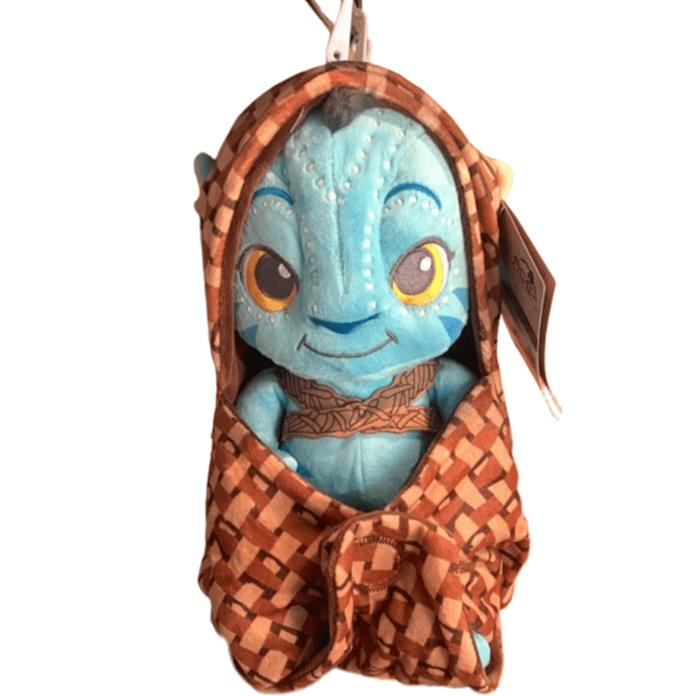 Disney Parks 2023 Baby Pandora Avatar Na'vi in Blanket Pouch Plush