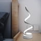 thumbnail image 5 of Moderna lámpara de mesa LED en espiral, decoración de mesita de noche, luz curva, UE (A) Hugtrwg Para estrenar, 5 of 9