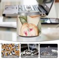 thumbnail image 5 of Lipstick Flowers Hearts Ashtray with Lid Cigarette Ashtray Stainless Steel Ash Tray Ash Holder for Home Outdoor, 5 of 7