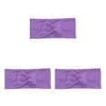 thumbnail image 1 of Minnieouse Diadema de ganchillo Banda para la cabeza deportiva Tie-dye Sweatband Accesorios para el peinado del cabello para Sporting Yoga Gym Púrpura Type1 NO1 Minnieouse CBP386431, 1 of 1