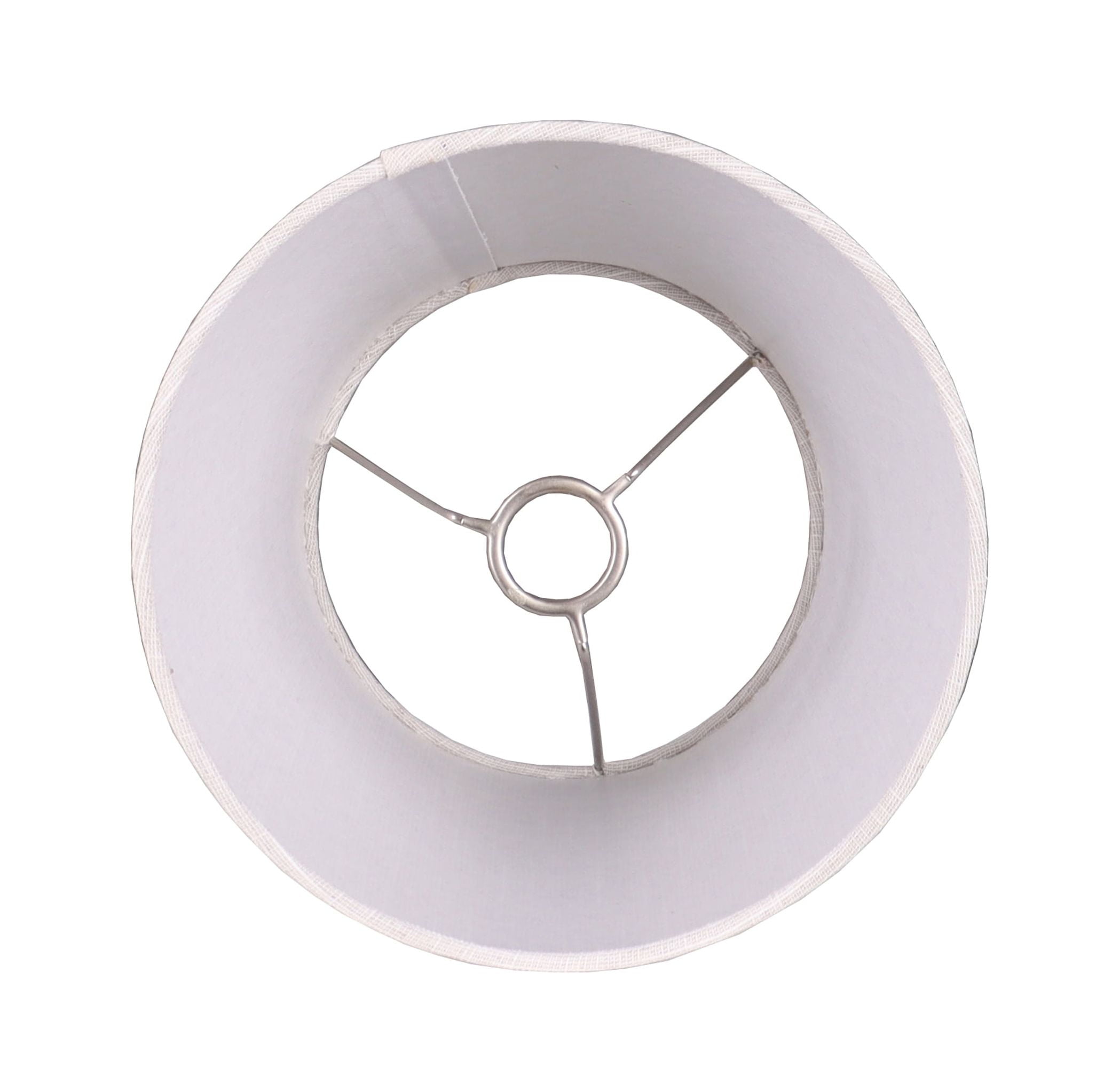 Simplee Adesso Taupe Fabric Uno Drum Lamp Shade, 8.5"H x 9.5"D, Adult Use, Dorm Room Use