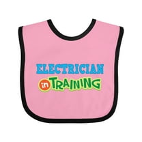 Inktastic Electrician in Training Boys or Girls Baby Bib