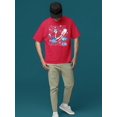 thumbnail image 2 of Snowy Cool Vibes - ICEE Bear Snowboarding Graphic Men's T-shirt, 2 of 4