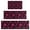 Pioneer Flower Floral, variant on Pioneer Flower Floral Print Pattern Kitchen Rugs Sets Of 3,Kitchen Runner Rugs Non Skid Washable,Decorative Kitchen Floor Mats for Kitchen,Sink,Laundry,17"x30" 17"x47" 17"x59"