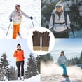 thumbnail image 5 of Guantes Térmicos elásticos con pantalla táctil de invierno, forro polar grueso tejido de lana cálida, 5 of 5