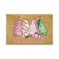 thumbnail image 1 of TIELUTT 40x60cm Christmas Christmas Tree Cake Floor Mats Funny Christmas Door Mat Cute Christmas Floor Mat Copper Throw Blanket Flurry Rug Throw Blanket Set Dog Blanket Light Tan Throw Blanket, 1 of 6