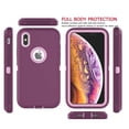 thumbnail image 2 of Tekcoo Case for iPhone 11 11 Pro Max XR XS Max X 10 Edition, [Drop Protection] Full Body Shock Dust Absorbing Grip Plastic Bumper TPU 3-Layers Durable Solid Phone Hard Cover, 2 of 7