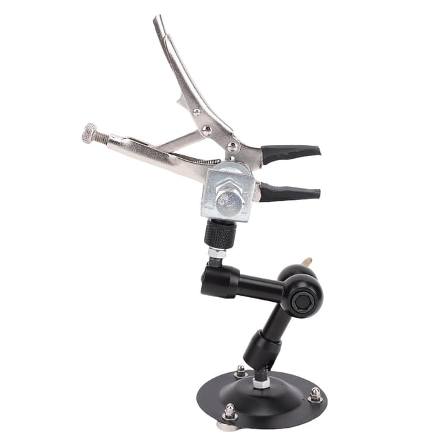 Brazo Articulado Flexible Con Abrazadera, Manos Amigas Abrazadera Para Soldar Alicates De Punta De Aguja Universal Eficiente Con Base Para Mantenimiento