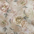 thumbnail image 1 of oneOone Viscose Chiffon Light Brown Fabric Florals Craft Projects Decor Fabric Printed By The Yard 42 Inch Wide, 1 of 4