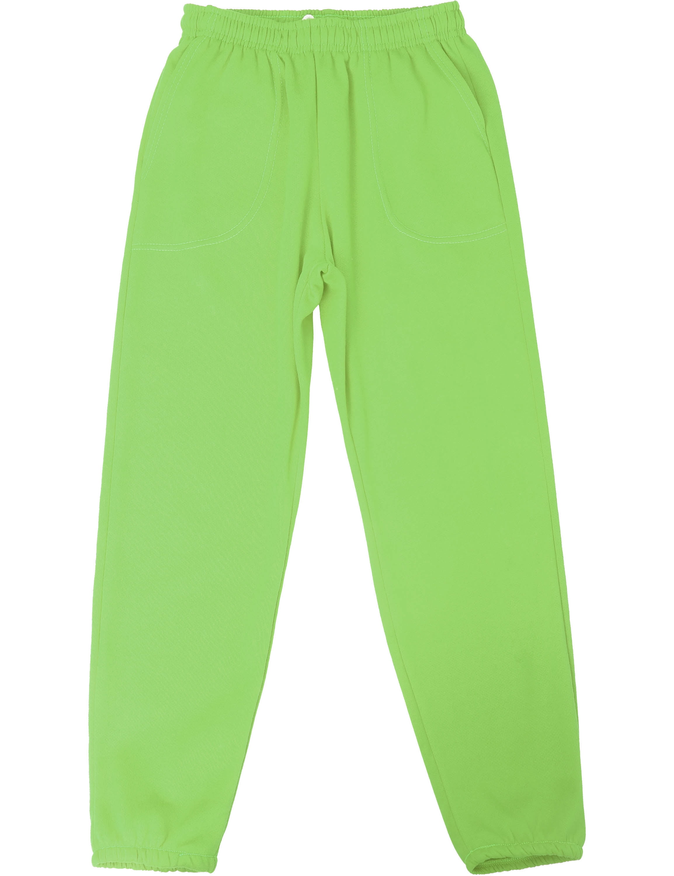 green sweatpants