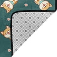 thumbnail image 4 of Cute Shiba Shaggy Area Rug, Rugs for Living Room Bedroom Non Slip Door Mat Indoor Carpet Machine Washable Nursery Home Decor Floor Mats for Entryway 60x39in-#, 4 of 5