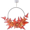 thumbnail image 1 of Corona de Calabaza Colgante JanHm Decoración de Puerta Principal de Otoño Vintage para Navidad, 1 of 5