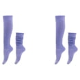 thumbnail image 1 of Qarigey Calcetines holgados de superficie lisa, 2 pack/lote, piel Extra para mayor calidez, tela transpirable de poliéster elástico Type9 NO9, 1 of 6