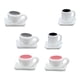 thumbnail image 3 of Taza de café en miniatura para casa de muñecas, taza de café en miniatura para casa de muñecas, decoración de casa de muñecas, platillo construido para el futuro, 3 of 12