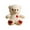 White-D, variant on Love Heart Teddy Bear Stuffed Animal Soft Plush Toy Cute Birthday Valentines Day Gift for Kids, 8"