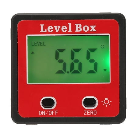 Digital Angle Gauge Ejoyous 1.4inch Mini LCD 4x90 Degree Angle Gauge Finder Digital Protractor Inclinometer Level