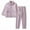 D210-Purple, variant on FYDUU Girls Pajamas Set 2 Piece Girls Winter Pajamas Long Sleeve Button Down Kids Sleepwear Cozy Thermal Loungewear Outfit Children Soft Homewear 3-4 Years