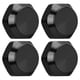 thumbnail image 1 of Tuercas de rueda hexagonales Sincero 4 Uds 17mm Aleación de aluminio negro, 1 of 10