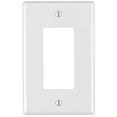 thumbnail image 4 of Placa de pared Leviton 80401-WMP Decora de 1 elemento, paquete de 10 unidades, color blanco, 4 of 5