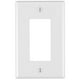 thumbnail image 4 of Placa de pared Leviton 80401-WMP Decora de 1 elemento, paquete de 10 unidades, color blanco, 4 of 5
