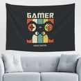 thumbnail image 1 of DouZhe Gamer Gamepad Joysticks Tapestry Wall Hanging Tapestries Dorm Room Home Decor, 60" x 40", 1 of 7