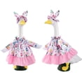 thumbnail image 2 of Easter Bunny Goose Outfit Goose Clothes Porch Goose Outfit Lawn Goose Clothing for Plastic Goose Lawn Goose Outfit,Porch Goose Clothes,Garden Goose Costume Easter Eggs and Rabbit Prints,1PC,17.3"x9", 2 of 7