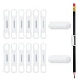 thumbnail image 1 of Uxcell 12Pcs Soporte Magnético para Lápices, Soporte de Lápiz Magnético de Silicona para Refrigerador, Pizarra, Escritorio, Clipboard, Blanco, 1 of 6