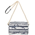 thumbnail image 2 of FORMRS Women Crossbody Purse with Chain Strap Vegan Leather Shoulder Handbag, Light Sharks, 2 of 7