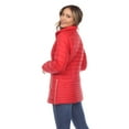 thumbnail image 3 of White Mark Manteau Matelassé pour Femmes, 3 of 6