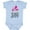 AE-Light Blue, variant on Inktastic My Great Grandma Loves Me with Two Flamingos Boys or Girls Baby Bodysuit