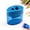 Blue-oval, variant on Pencil Sharpener with Lid, Dual Hole Handheld Sharpener with Shaving Catcher for Graphite and Colored Pencils, Portable Design for Office and Home