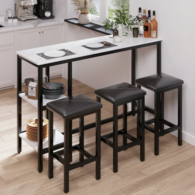 Walmart's High Style Counter Height Dining Table Set for Small