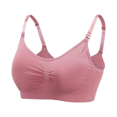 1/4-Pack Nursing Bra for Breastfeeding Wireless Bra Women s Sleeping Maternity Bra Push Up Seamless Pregnancy Bralette Underwear S-3XL