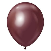 12 inch Kalisan Mirror Burgundy Latex Balloons (10 Pack) - Party Supplies Decorations