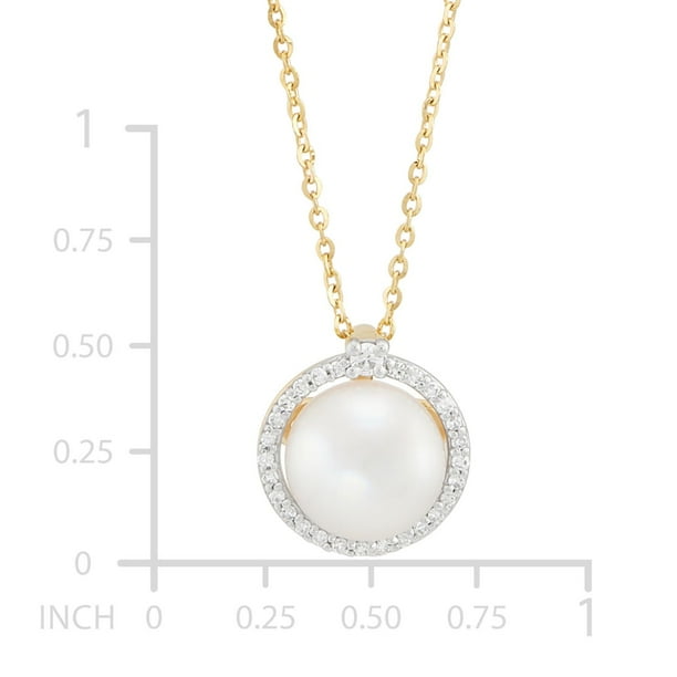サリバン Teeth&Pearl connected necklace Diamond Riviera Necklace 10 ct tw Pear-Shaped 14K White Gold
