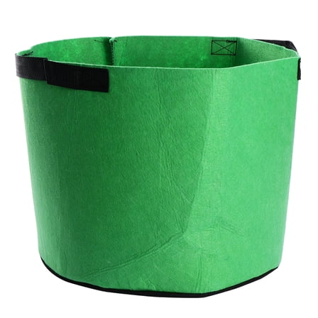 10 Gallon Plant Planting Containers Aeration Fabric Pots Plant Grow Bag Green 40.00X30.00X0.50CM