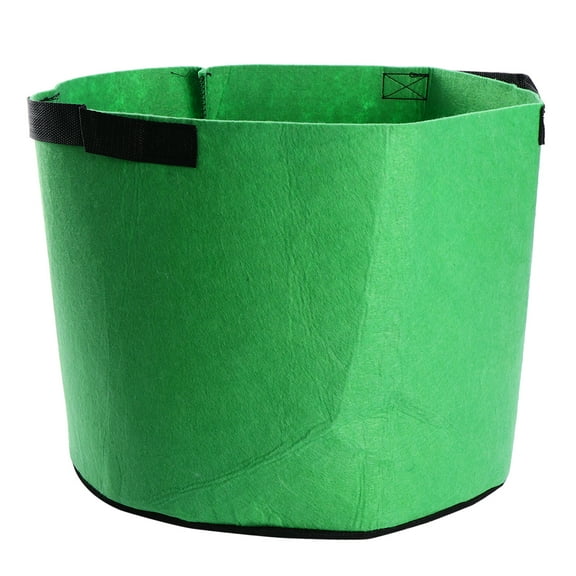 10 Gallon Plant Planting Containers Aeration Fabric Pots Plant Grow Bag Green 40.00X30.00X0.50CM