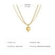 thumbnail image 3 of Doble collar colgante de moda Cool Style Layer Regalo Collares Colgantes, 3 of 6