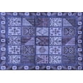 thumbnail image 1 of Ahgly Company Indoor Rectangle Abstract Blue Modern Area Rugs, 7' x 9', 1 of 4