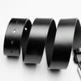 thumbnail image 3 of Ogusmenut Men Belts with Metal Buckle Classic Work Business Dress Black Belt for Men, 3 of 7