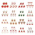 thumbnail image 2 of Colgantes de esmalte de aleación para manualidades, accesorios de pulsera, calcetín navideño, guante, cascabel, manzana, 10 unidades, 2 of 4
