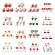 thumbnail image 2 of Colgantes de esmalte de aleación para manualidades, accesorios de pulsera, calcetín navideño, guante, cascabel, manzana, 10 unidades, 2 of 4
