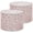 Color 2, variant on Linen Drum Lamp Shades Delicate Blossom Birds Soft Pink 13" x 13" x 10" Lampshade for Table Lamps Floor Lamps Lamp Shade Replacement Easy Assembly Required