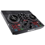 Numark Party Mix Live Built-In Light Show and Speakers DJ Controller with Carry Case Package