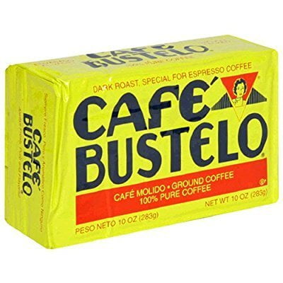 Caf Bustelo Espresso Coffee, 10 ounce packs (Pack of 6) by