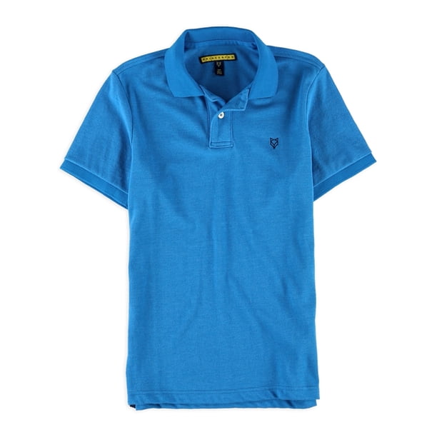 Polo de rugby con logotipo de Aeropostale para hombre, azul, grande Aeropostale polo, rugbi