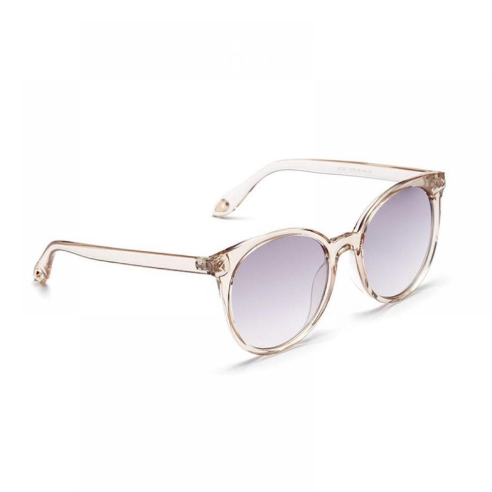 Round Sunglasses for Women Men, Retro Polarized Acetate Sunglasses Classic Fashion Designer Style - image 4 of 6