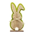 thumbnail image 1 of YWIYIUD 1PC Easter Rabbit Table Decorations Wooden Rabbit Spring Tiered Tray Decorations Farmhouse Rustic Table Centerpiece for Easter Home Spring Garden Party Tabletop Decor 6inch, 1 of 9