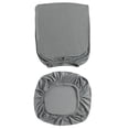 thumbnail image 4 of veasfak Office Computer Chair Stretchable Rotating Chair Seat Covers Gray, 4 of 9